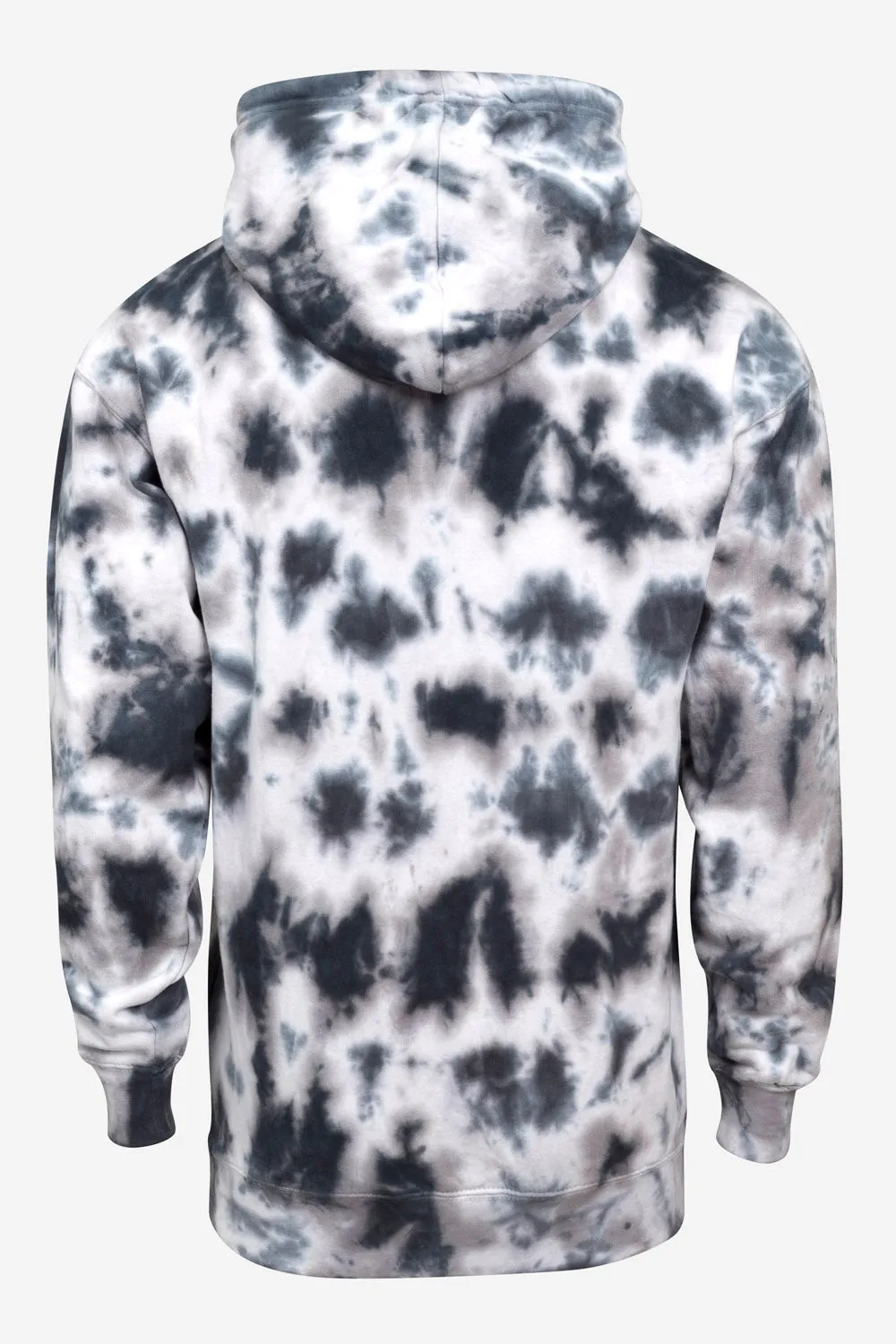 Mineral Wash Tie-Dye Pullover Hoodie