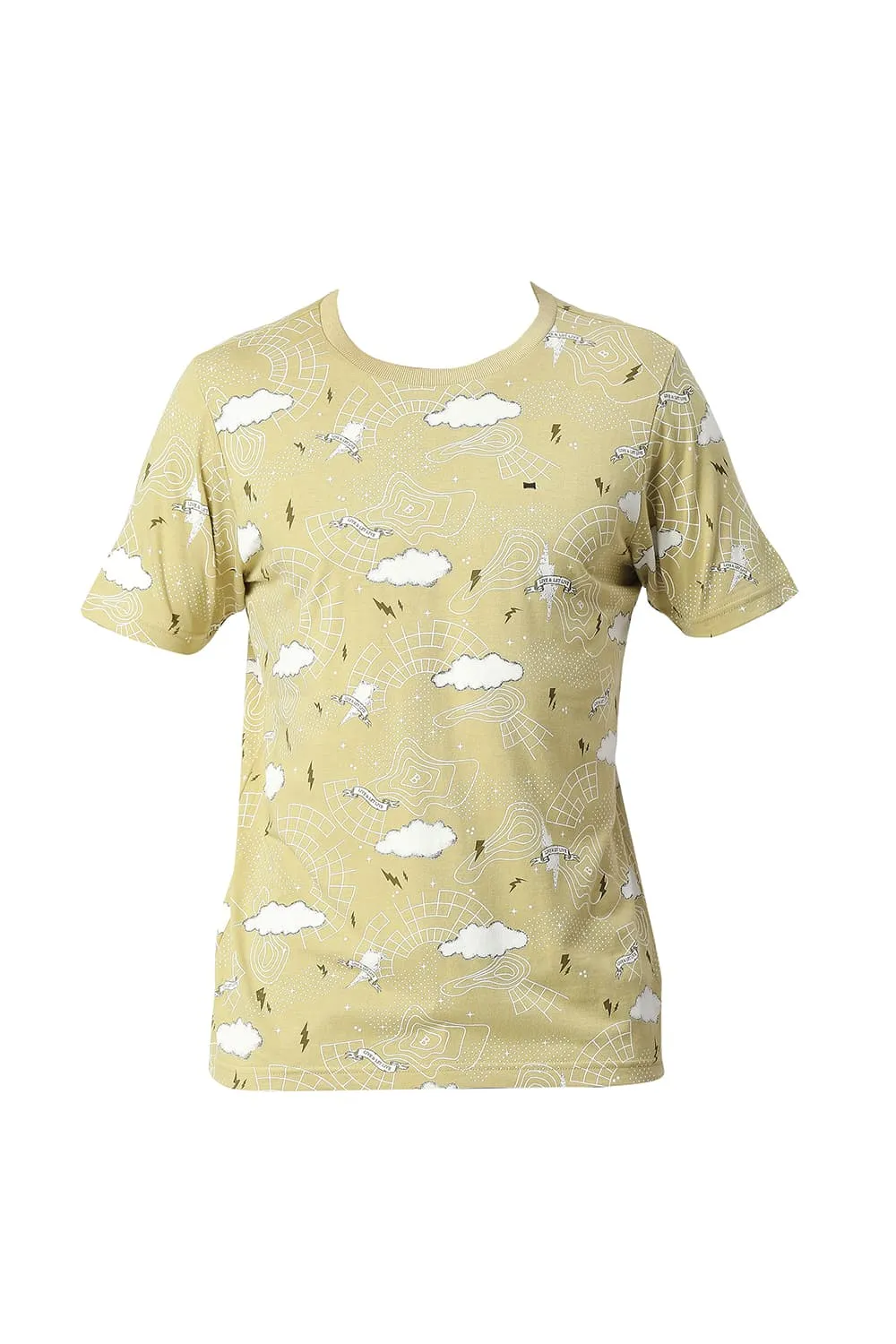 Muscle Fit Cotton Viscose Crew T-shirt