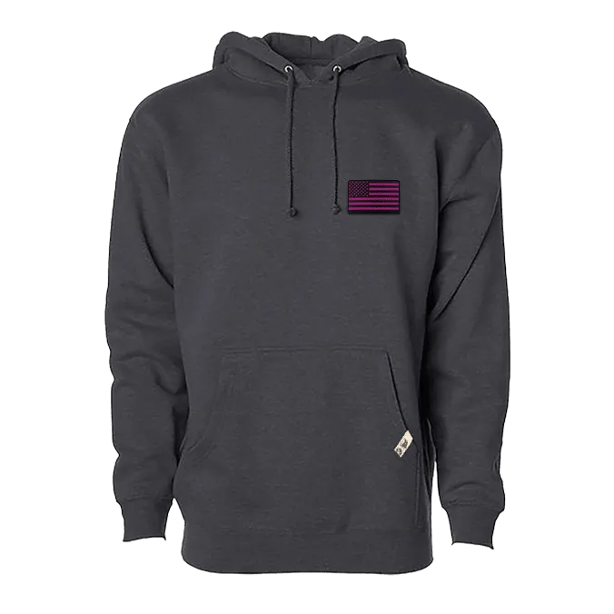 Old Glory Pink PVC Hoodie