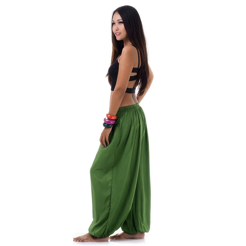 Olive Grove Women's Thai Harem Pants