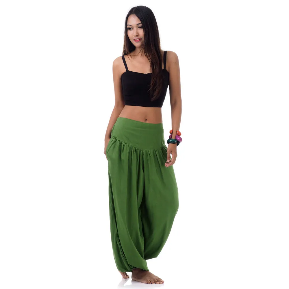 Olive Grove Women's Thai Harem Pants