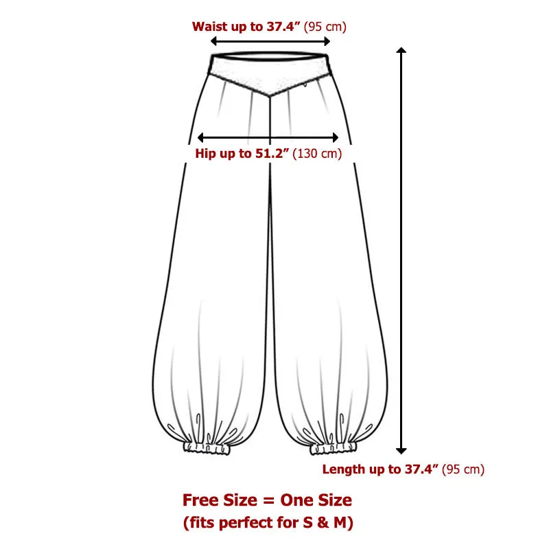Olive Grove Women's Thai Harem Pants