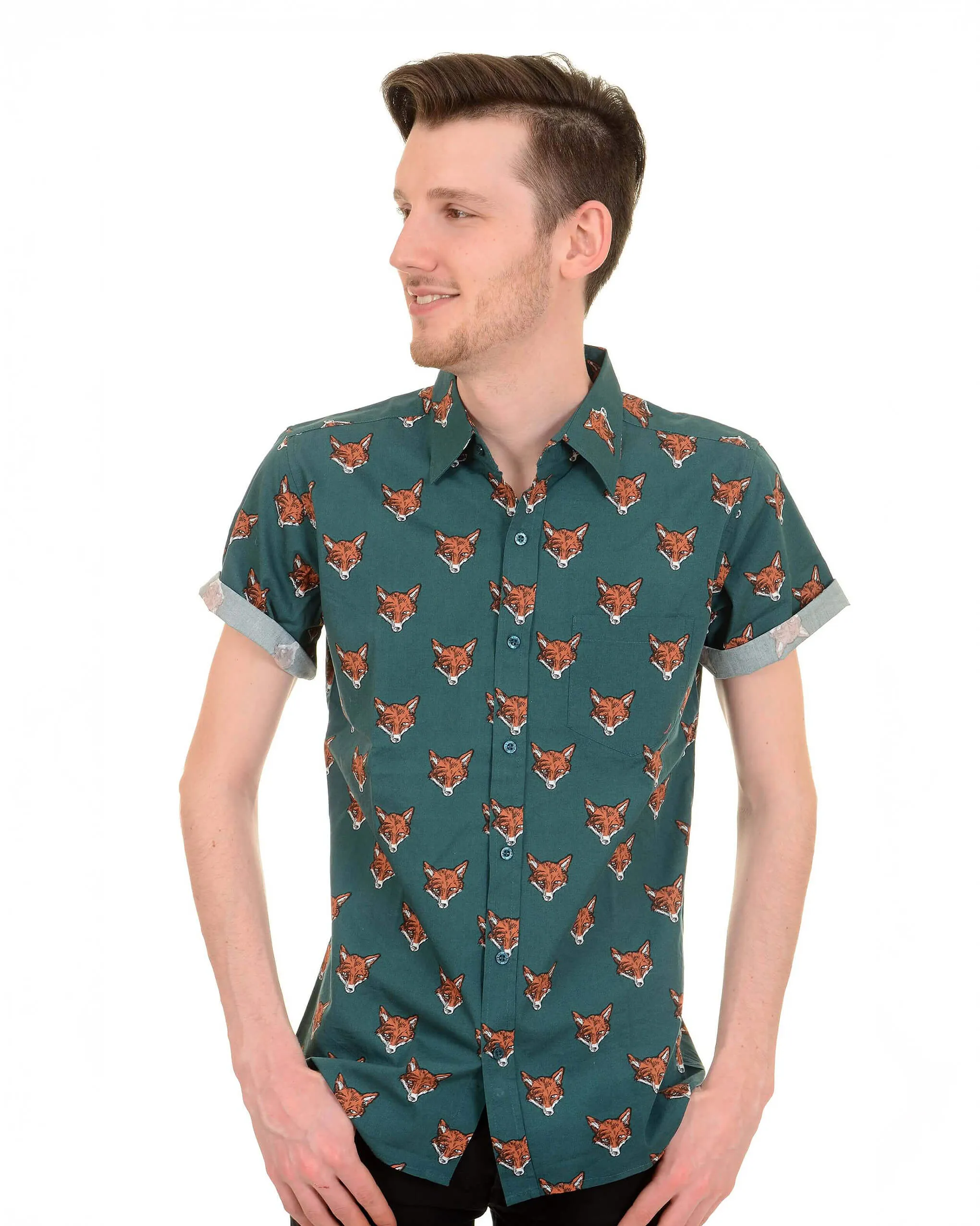Preppy Foxy Short Sleeve Shirt