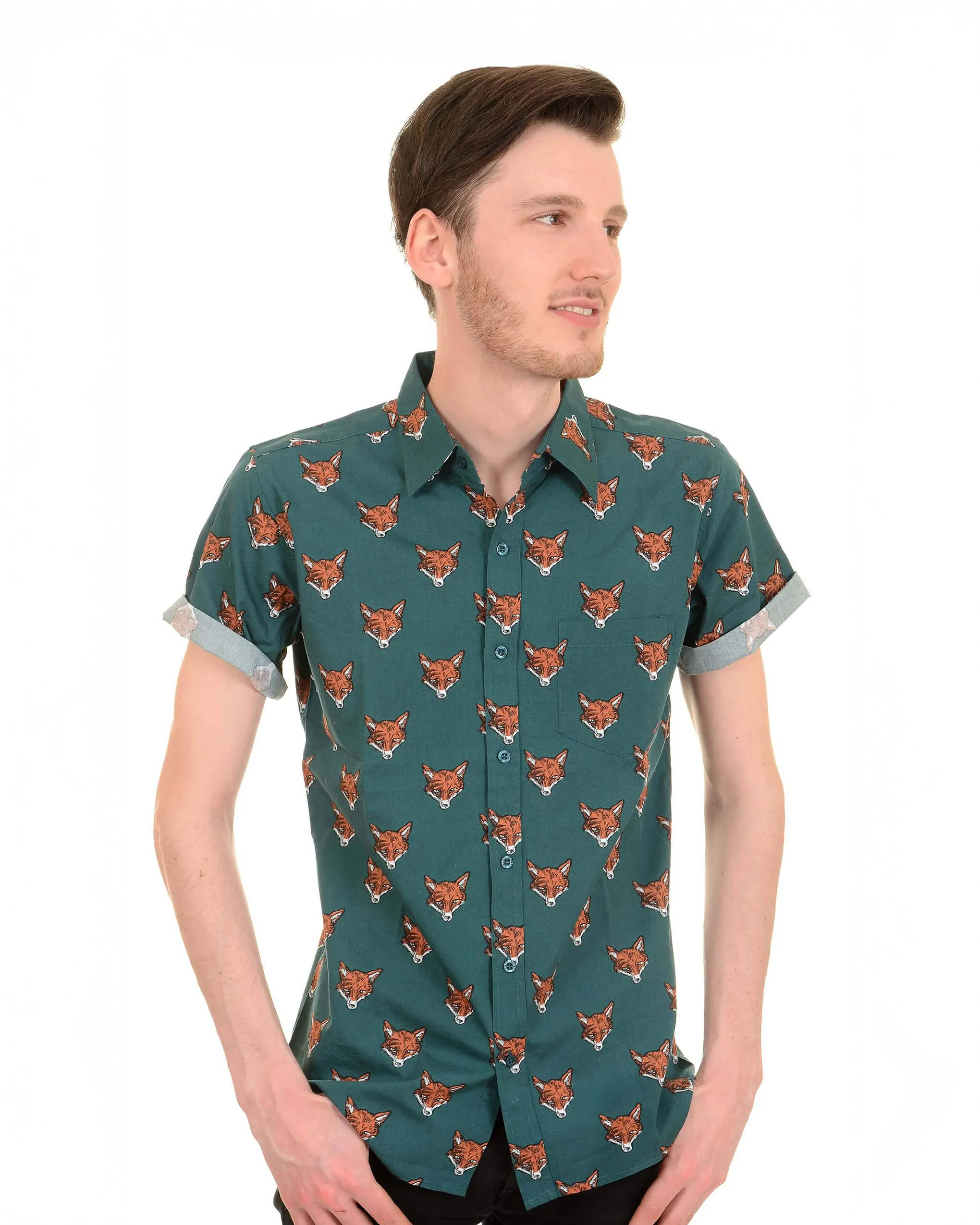 Preppy Foxy Short Sleeve Shirt