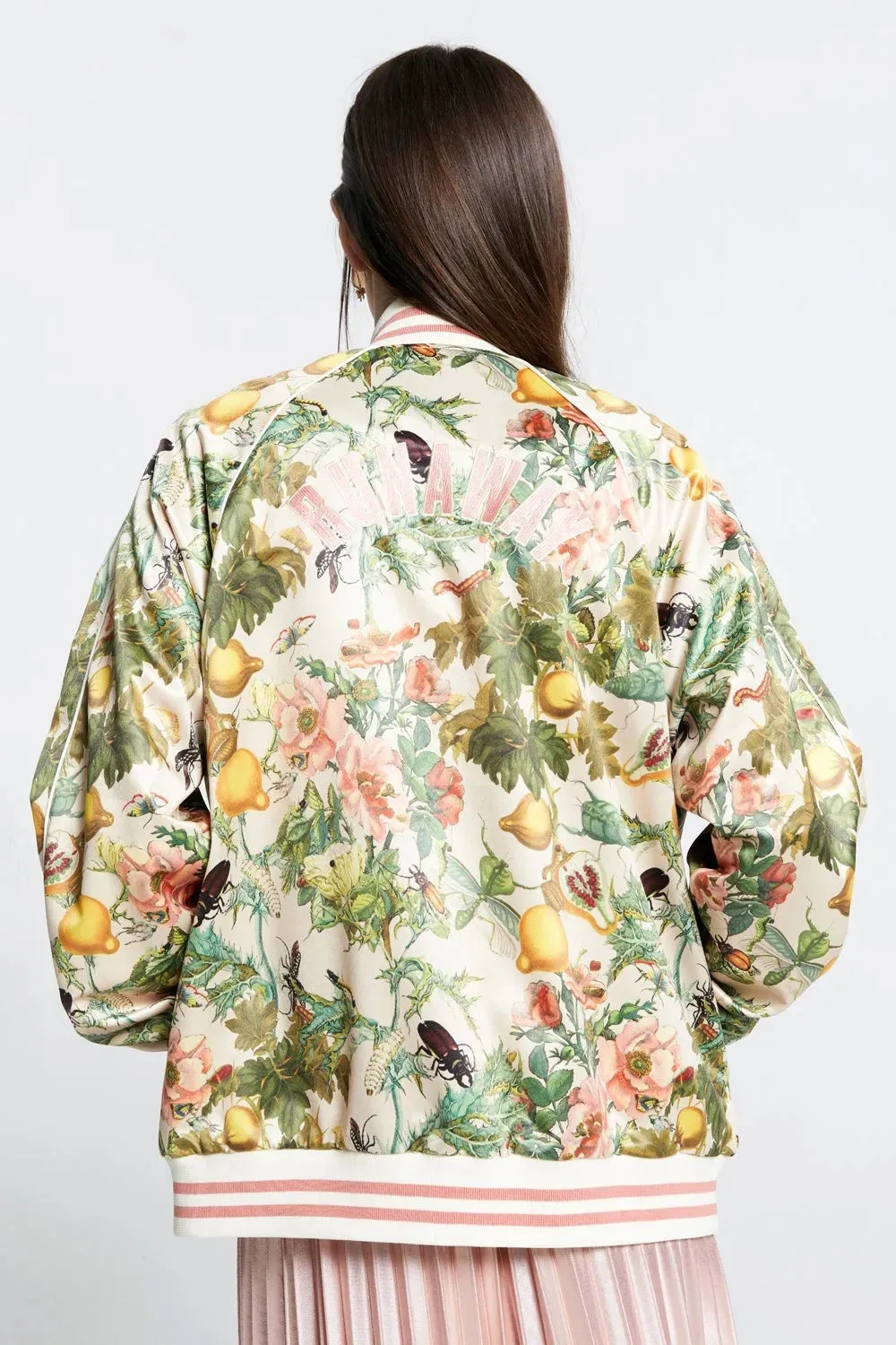 Runaway Bomber Jacket | Macadamia Multi