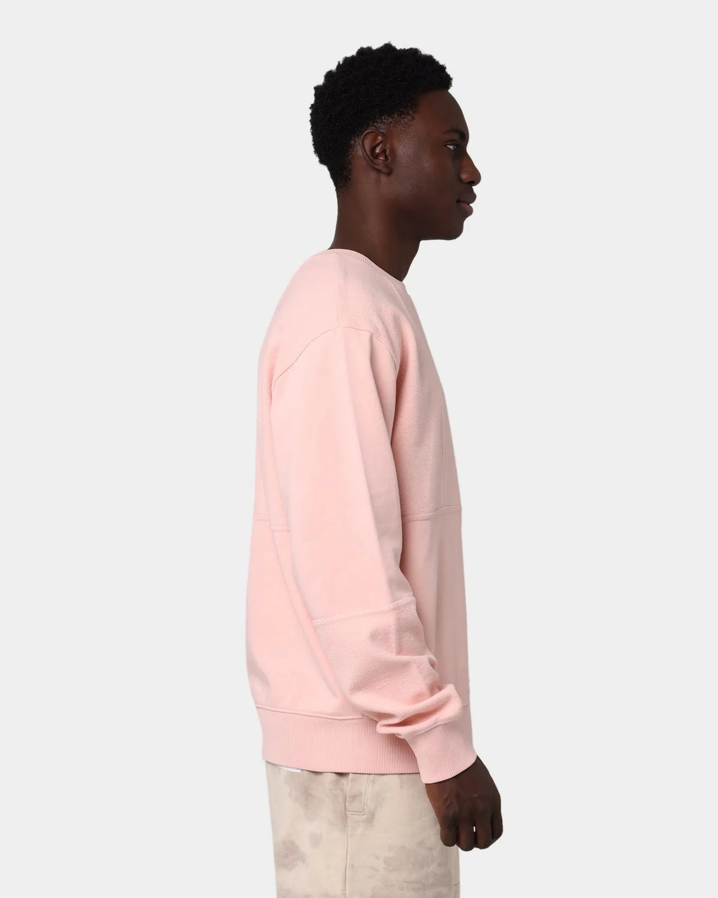 Russell Athletic Eagle R Solid Block Crewneck Dusty Pink