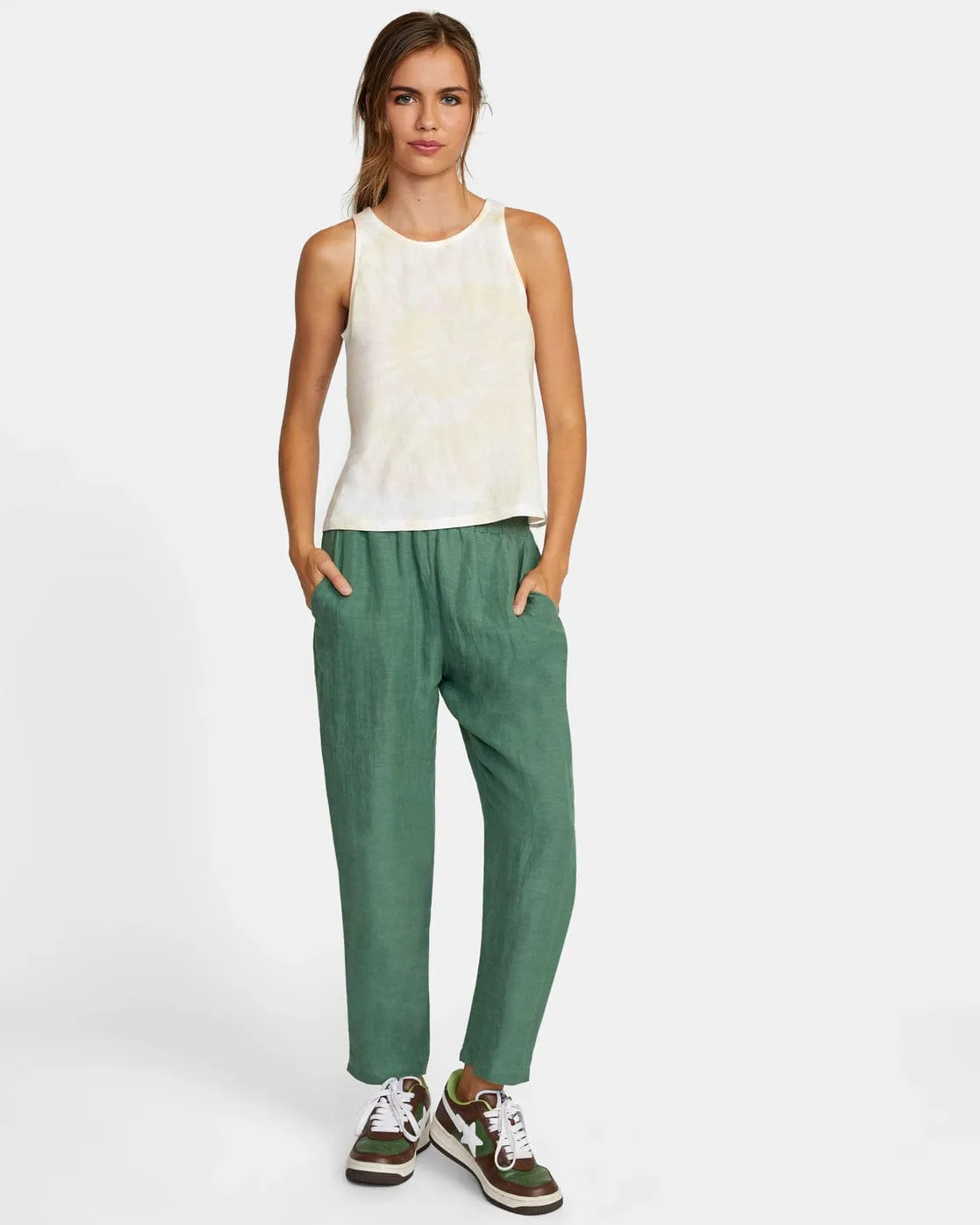 RVCA Ladies New Yume Linen Pant