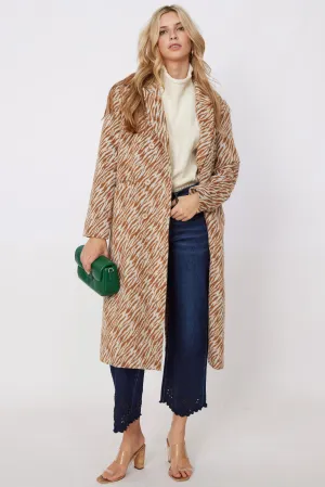 SALE - Harper Printed Coat