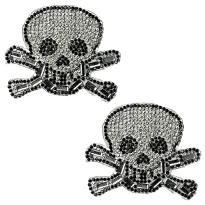 Sequins Sparkle Heat Transfer Patch (Skull)