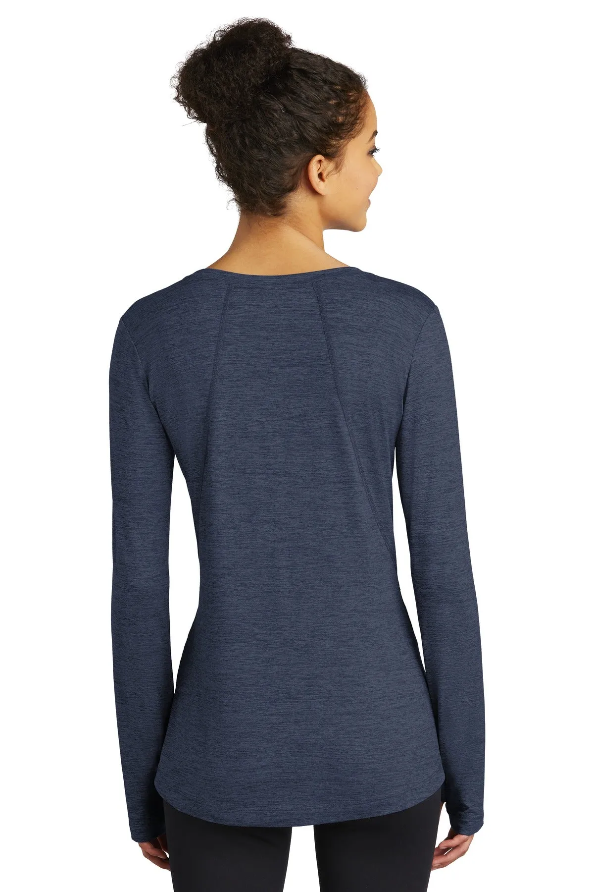 Sport-Tek Ladies Exchange 1.5 Long Sleeve Crew. LST710