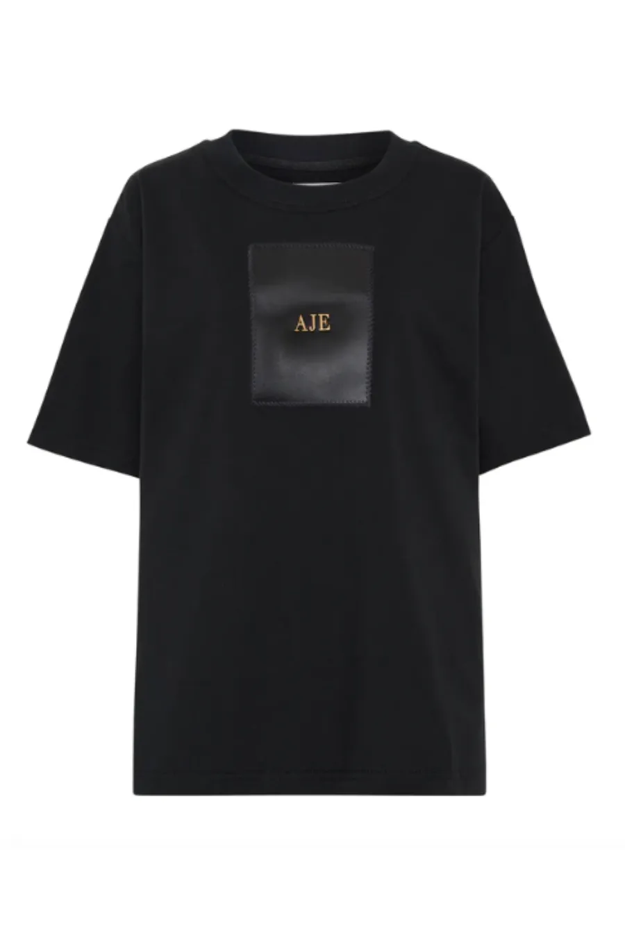 Thalia Oversized Tee Black