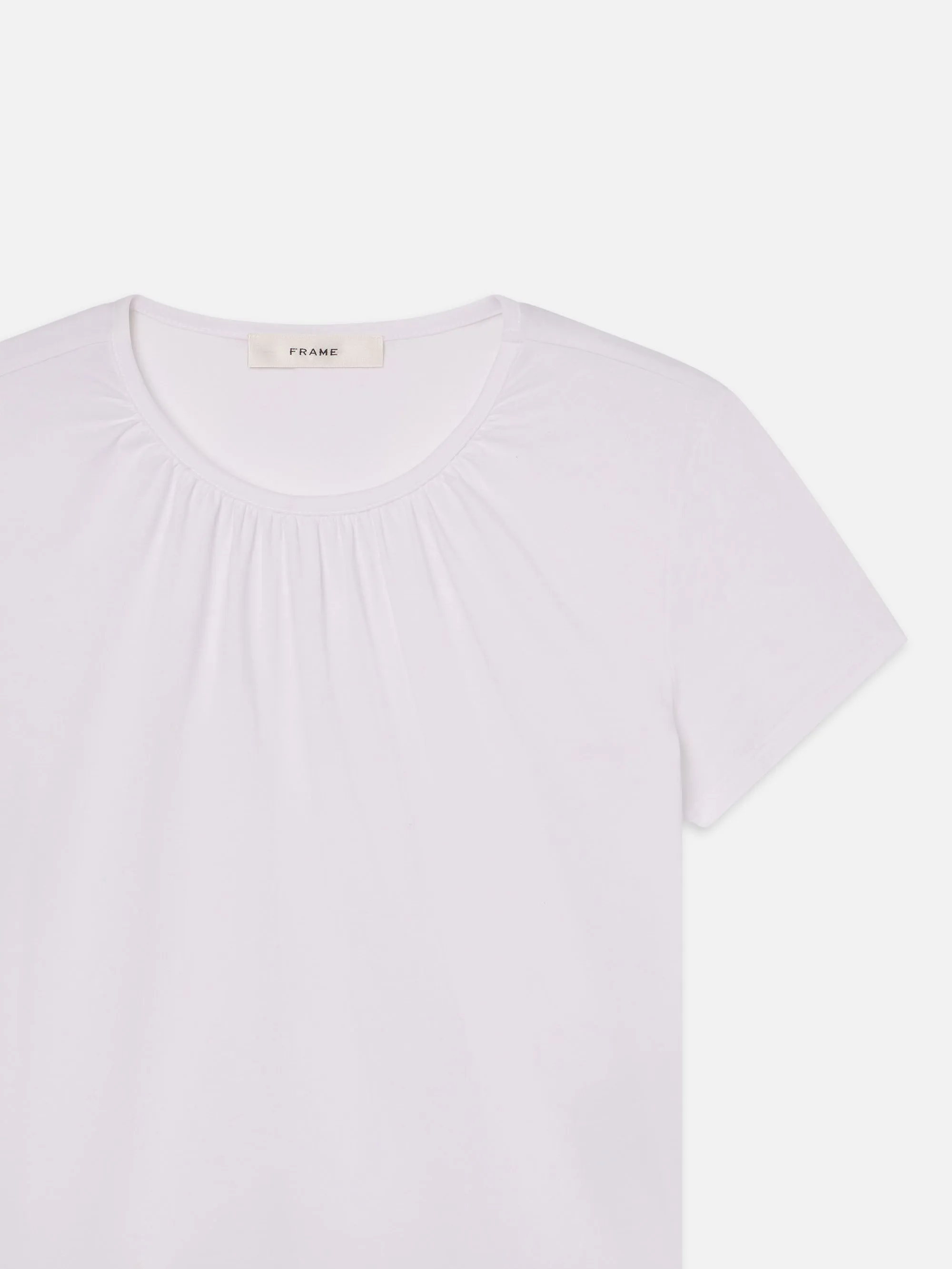 The Gathered Tee -- White