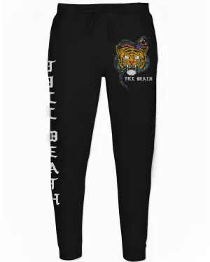 Tiger Graphic Traditional Japanese Till Death Vibes Jogger For men Sweatpant