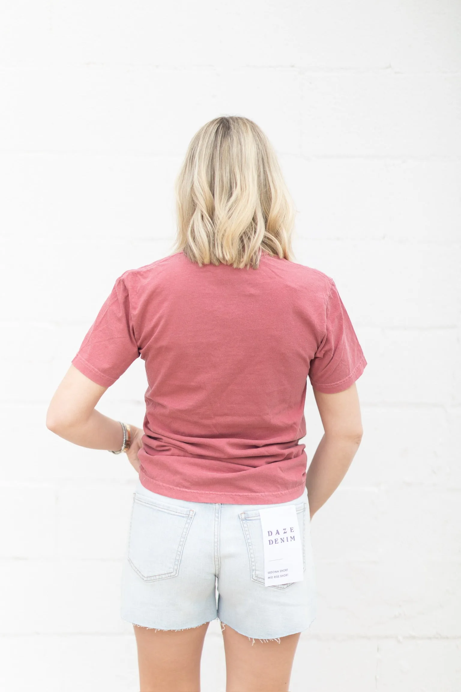 USA Flag Front Pocket Tee
