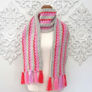 V-Stitch Scarf Crochet Pattern