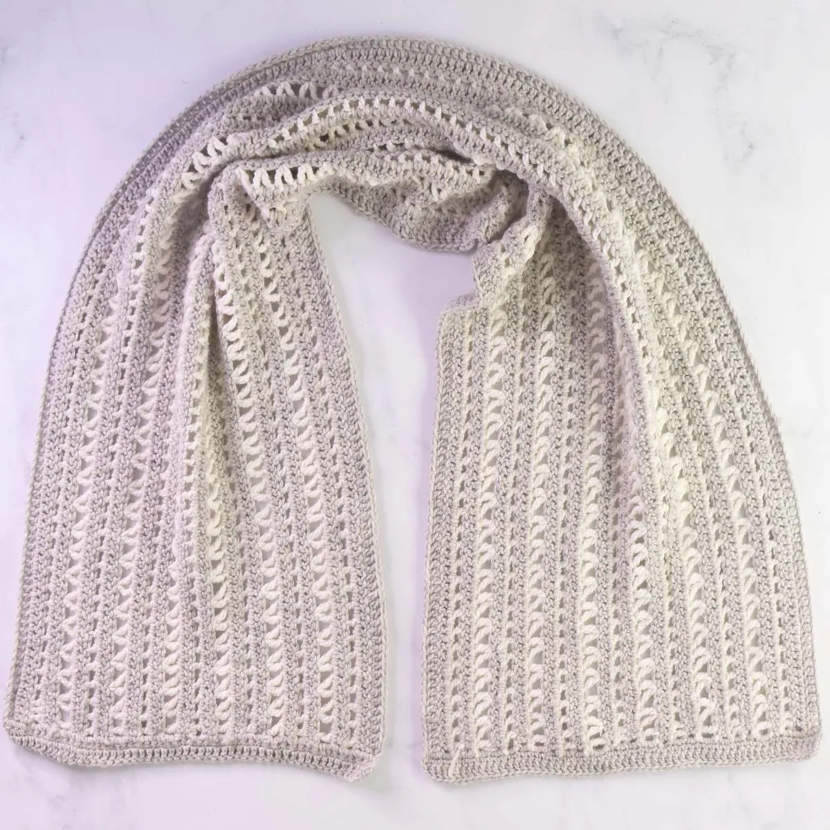 V-Stitch Wrap Crochet Pattern