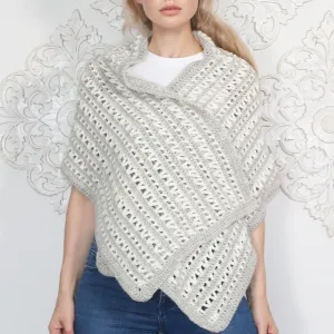 V-Stitch Wrap Crochet Pattern
