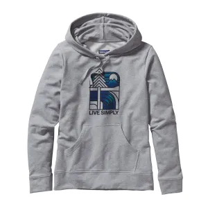 W's Live Simply® Landscape Midweight Pullover Hooded Sweatshirt