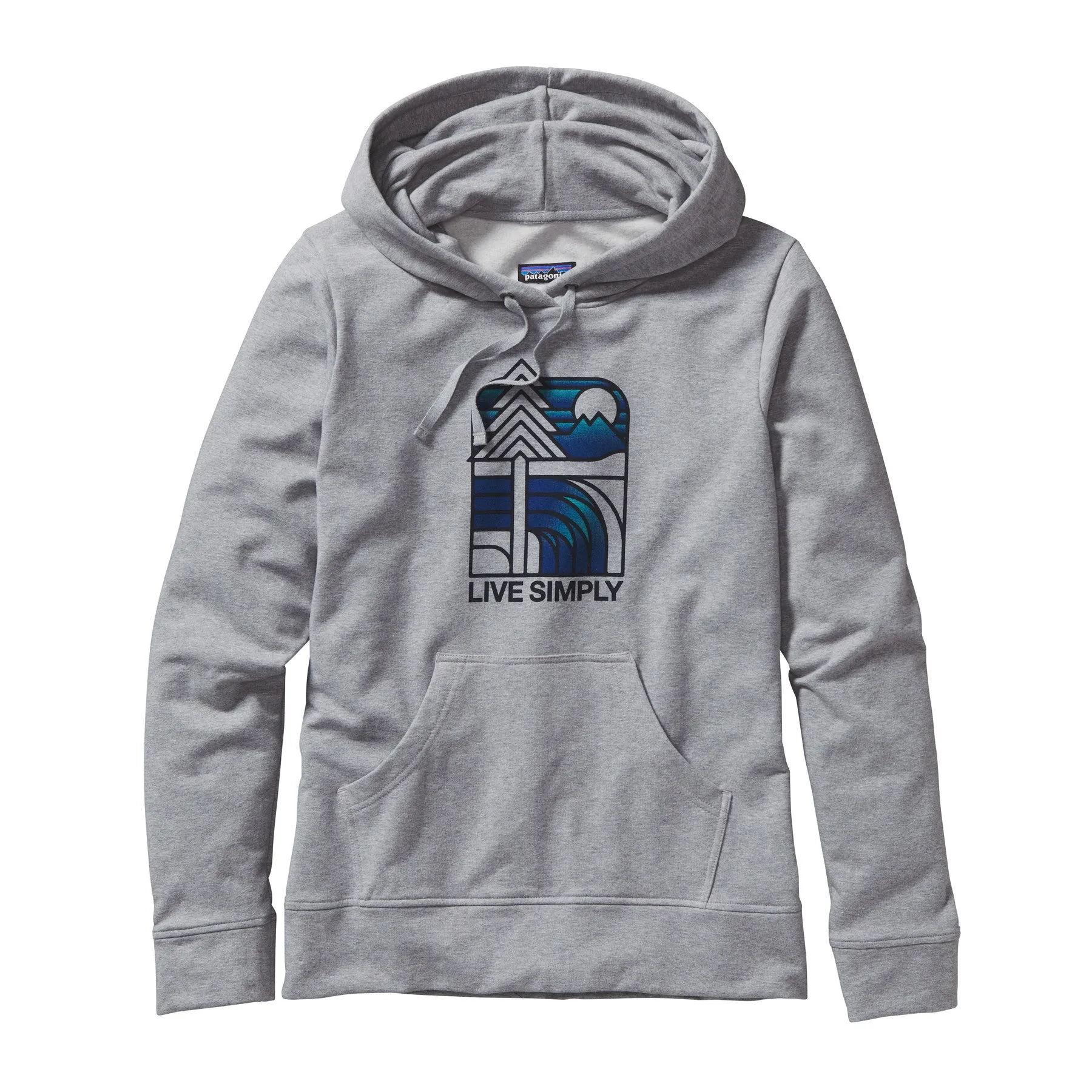 W's Live Simply® Landscape Midweight Pullover Hooded Sweatshirt